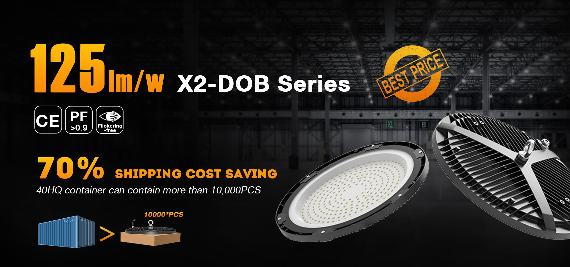 ποιότητας Φωτισμός LED HIGH BAY εργοστάσιο