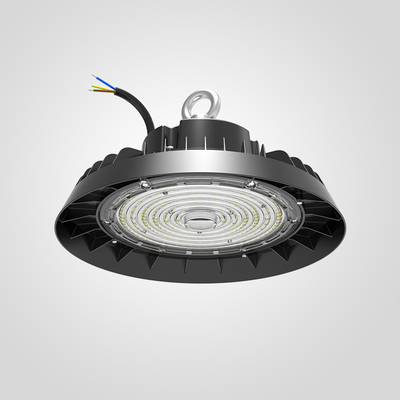Αγορά Βιομηχανικό κυκλικό κρεμαστό LED High Bay Light IK09 Αντίσταση στην πρόσκρουση 150W 5700K Πολυκαρβονικό φακό σε απευθείας σύνδεση κατασκευή