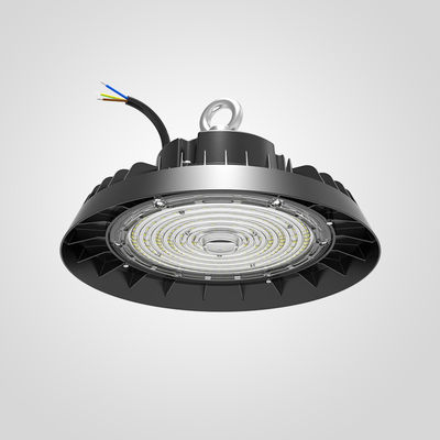 Βιομηχανικό κυκλικό κρεμαστό LED High Bay Light IK09 Αντίσταση στην πρόσκρουση 150W 5700K Πολυκαρβονικό φακό
